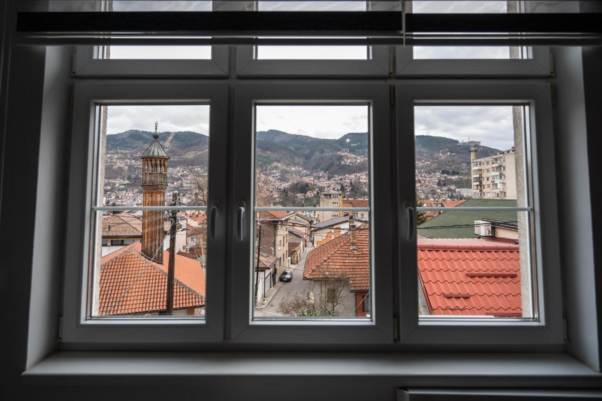 Design 1Bdr Apartment With City View Saraievo Exterior foto