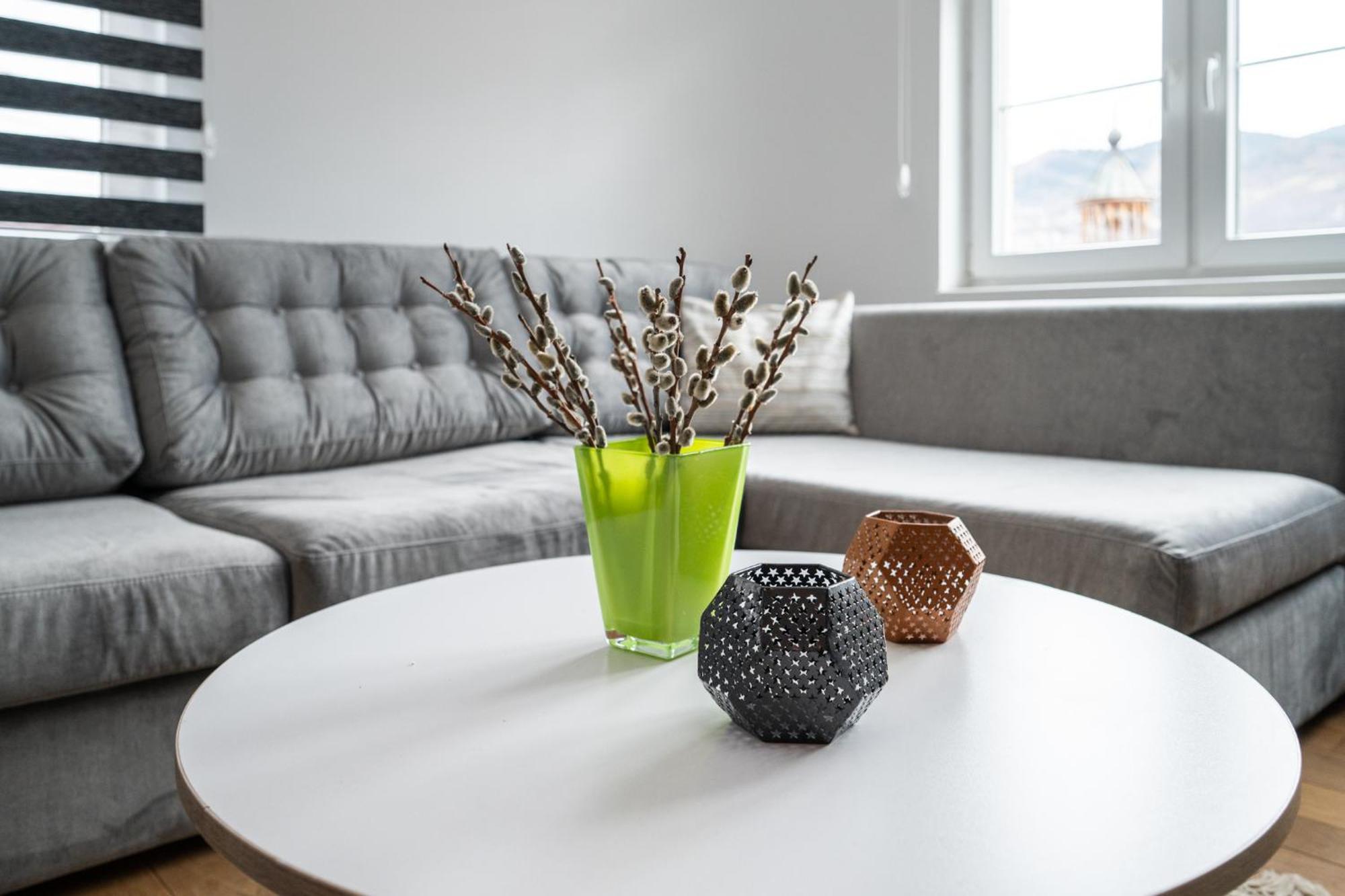 Design 1Bdr Apartment With City View Saraievo Exterior foto